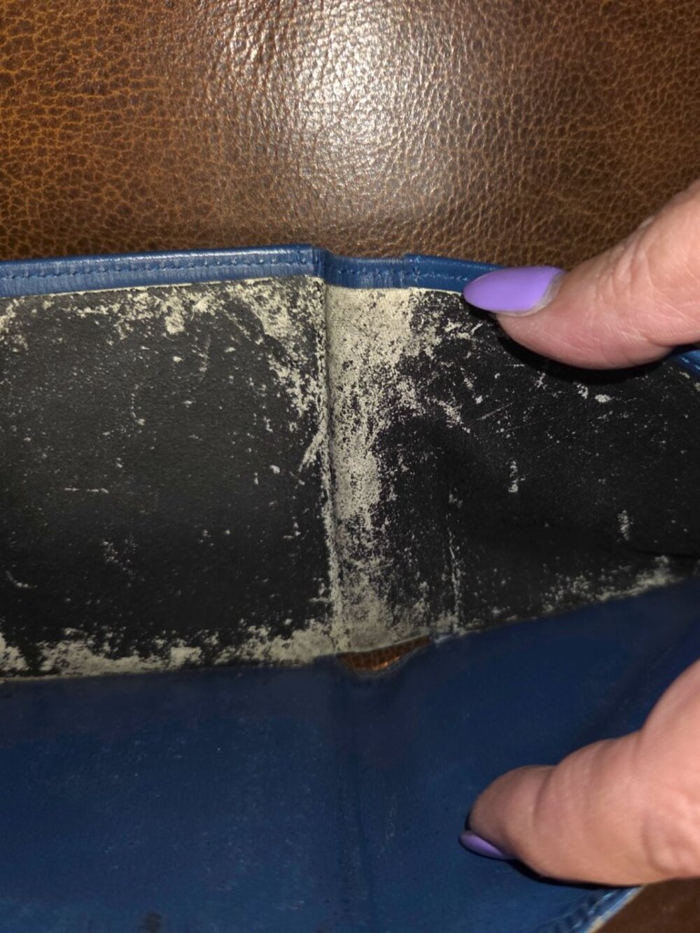 Louis Vuitton Elise Compact Wallet - Toledo Blue Epi - See Callouts - Picture 7 of 15